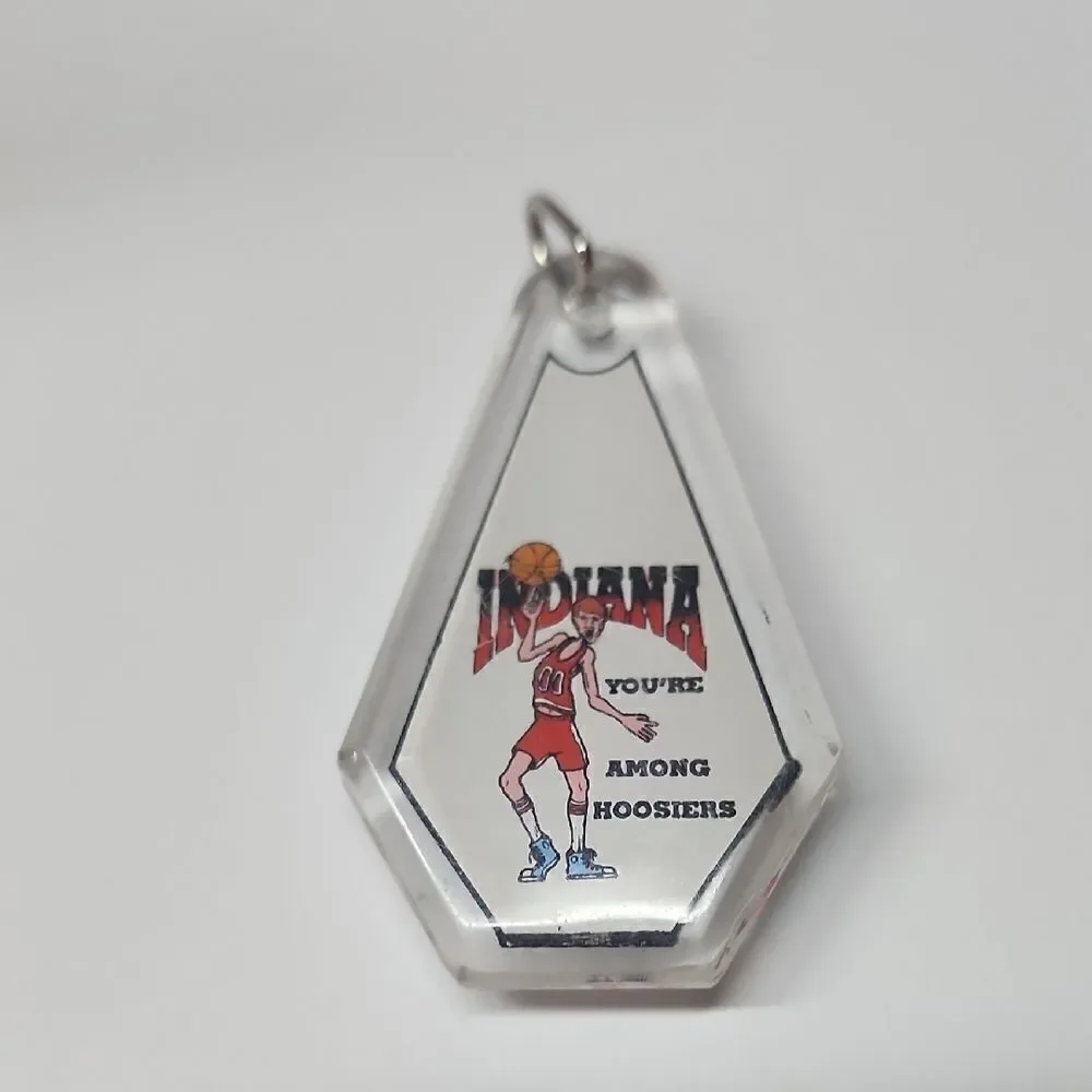 Indiana Hoosiers Basketball Pendant